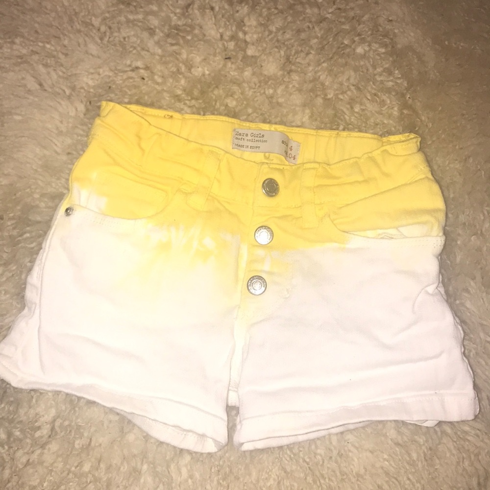 Zara girls shorts size 4